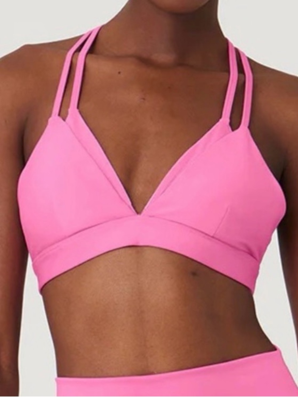 ALO Airlift Layer Up Bra - Paradise Pink Size XS 🩷